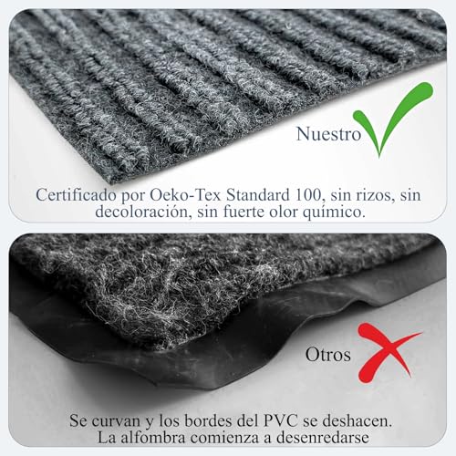 ZCAXGBH Tapete para Silla de Oficina, 120 * 150cm Tapete para Silla de Escritorio, Silencioso, Antideslizante, Resistente A ArañAzos,Tapete Rectangular Antideslizante para Silla Rodante de Suelo Duro