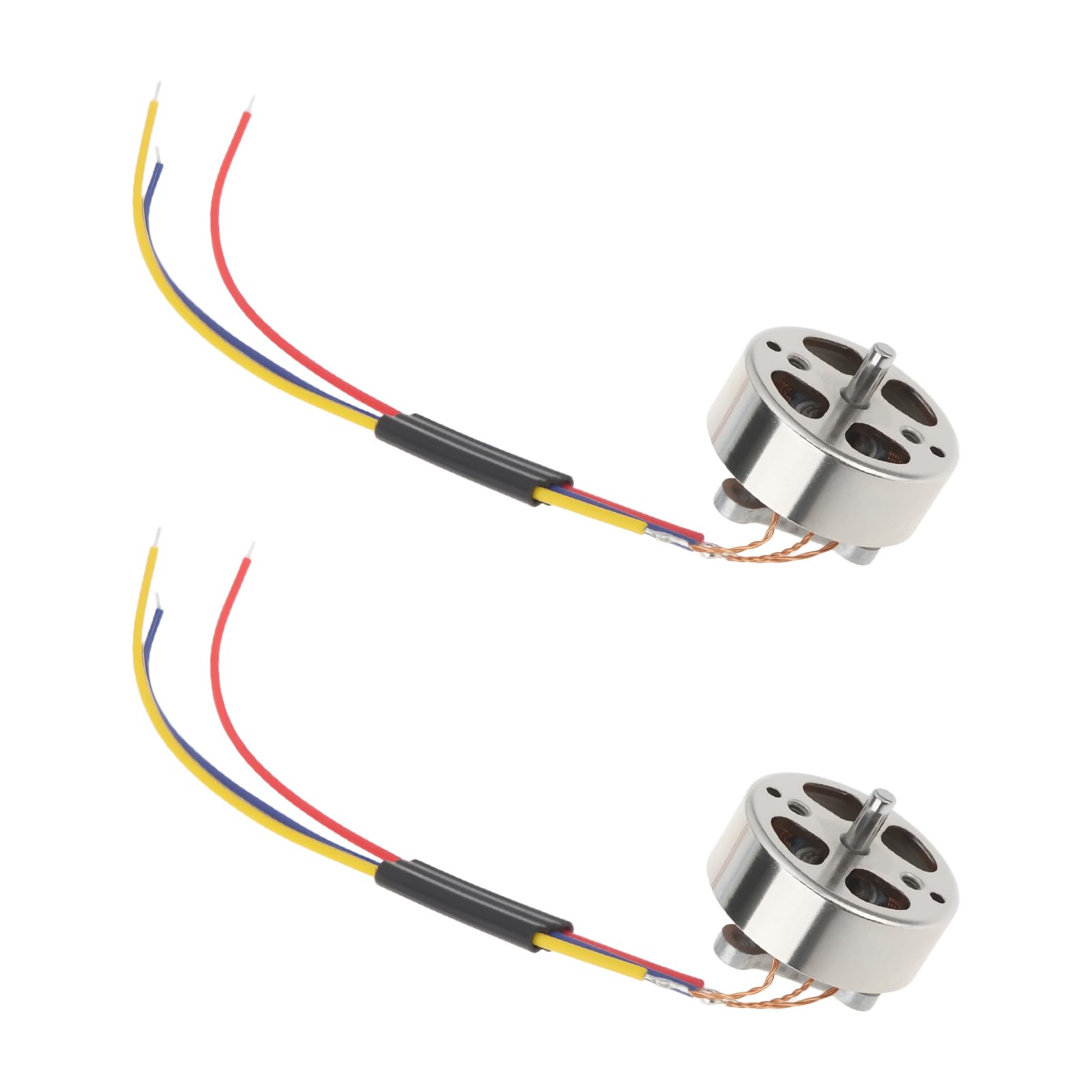 EMSea 2pcs 1503 Micro Brushless Motor Cable 3.7v 4400kv for RC Drone Quadcopters