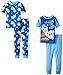 Disney Little Boys' Frozen Olaf So Hot I'M Cool 4 Piece Pajama Set, Multi, 6