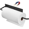 Paper Towel Holder, Magnetic Paper Towel Holder for Fridge, Toilet Paper Roll Holder Magnet Towel Rack Wall Mount Fridge Orga