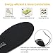 Heated Insoles, Sweet Mall Cut-to-Fit Multiple Sizes Unisex Flexible Rechargeable Heated Shoes Insoles Boot Mobile Foot Warmer for Hunting Fishing Hiking Camping
