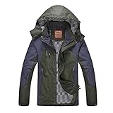 Diamond Candy men Sportswear Hooded Softshell Outdoor Raincoat Waterproof Jacket