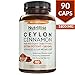 Ceylon Cinnamon 1800MG - Made With Organic Ceylon Cinnamon - 100% Pure Cinnamon Supplement for Powerful Antioxidant, Anti-Inflammatory & Blood Sugar Support - 90 Ceylon Cinnamon Capsules - Non-GMO
