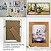 EesTeck 100 Pack Small D-Ring Steel Picture Hangers with Screws Picture Frames Picture Hang Solutions, for Hanging Clock Paintings Artwork Picture Frame Hook Photos