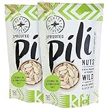 Wild Sprouted Pili Nuts - Coconut Oil and Himalayan Salt (2-pack) Hunter Gatherer