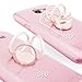 Galaxy A5 2016 Case,Silverback Girls Bling Glitter Sparkle Cute Phone Case With 360 Rotating Ring Stand, Soft TPU Outer Cover + Hard PC Inner Shell Skin for Samsung Galaxy A5 2016 -Rose Gold