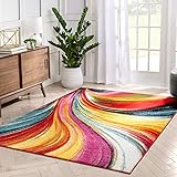Well Woven Viva Pleasure Modern Abstract Multi