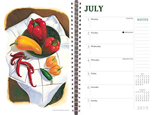 Old Farmer's Almanac Gardening 2019 18-Month Weekly Planner