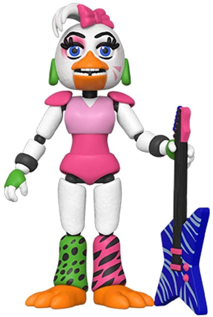 Funko Action Figure: Five Nights At Freddy's (FNAF) - PizzaPlex - Glamrock Chica the Chicken - Collectable Toy - Gift Idea - Official Merchandise