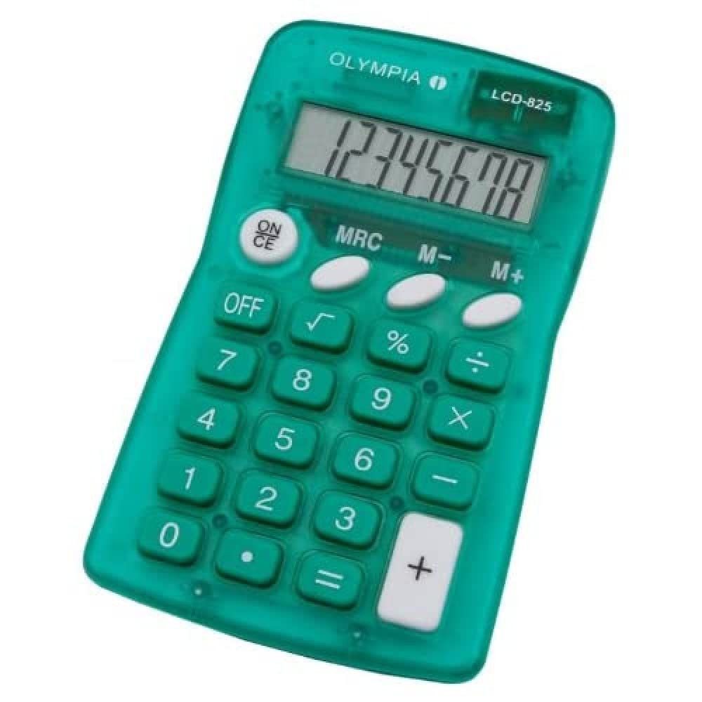 Olympia LCD 825 Calculator Green