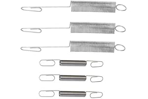 Governor Spring Kit for Briggs & Stratton Series 450/500/550 Engines – 3-Set Replacement with Anti-Surge Springs, Steel Wire 