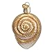 Old World Christmas Spiral Shell Glass Blown Ornament