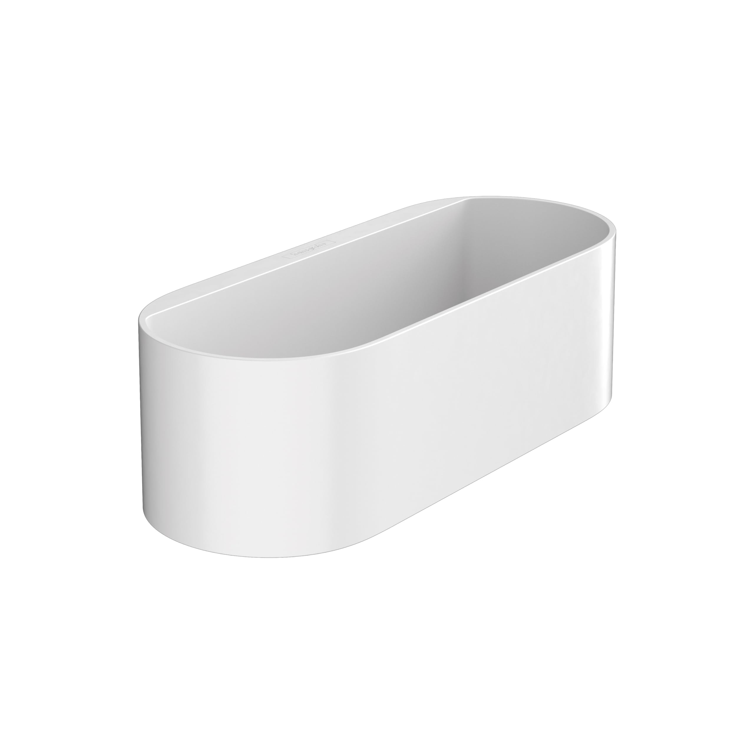 Hansgrohe WallStoris Storage Basket Deep, Bathroom Accessory, Matt White, 27912700 — image 1