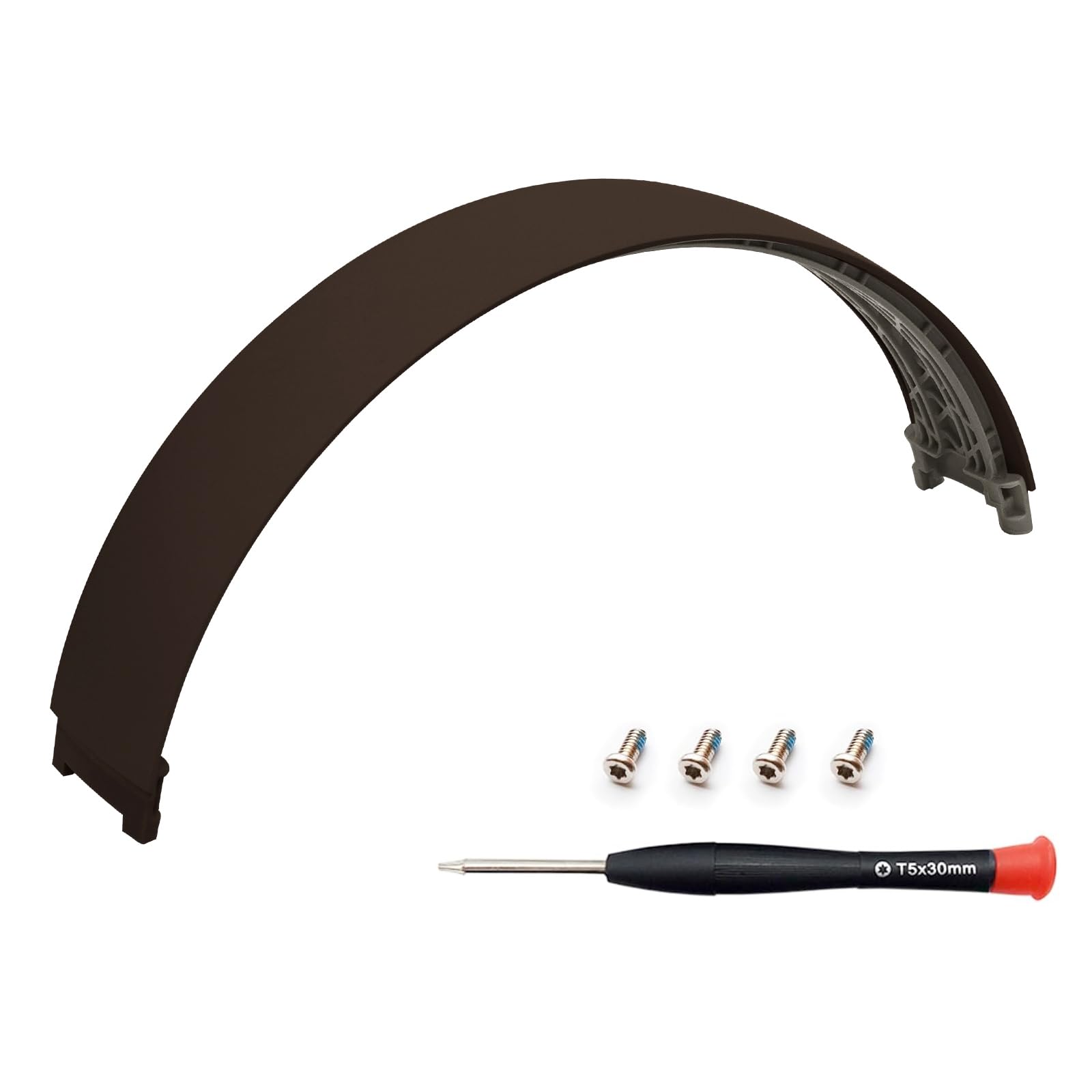 Photo 1 of Studio Pro 2023 Wireless Headband Replacement, Top Head Band Replace Repair Kit for Beats Studio Pro 2023 Headphones Accessories, Bending Resistant, Durable, Composite Materials+Tools (Deep Brown)