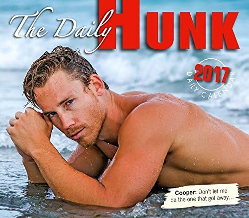 The Daily Hunk 2017 Boxed/Daily Calendar Calendar – Desk Calendar, August 15, 2016