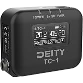 Deity TC-1 Wireless Timecode Box Generator (Black) | Locking 3.5mm Timecode Port, bluetooth 5.0 Connectivity