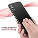 iPhone X Case,Sahiyeah Soft Liquid Silicone Protective Cover Smooth Shockproof DropProof Shell for Apple X /10 5.8 inch 2017 for Man Woman Girl Boy,Black