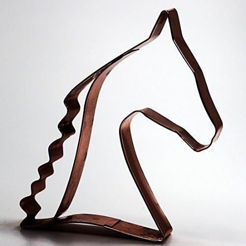 "HORSE HEAD COOKIE CUTTER" - 5" x 4.5" w/ Gift Box with Recipes (Saddlebred Horse, 5" x 4.5")