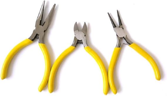 Amazon 手芸用 ニッパー ペンチ 3点セット 平ヤットコ 丸ヤットコ ニッパー ハンドメイド 工具 手作り アクセサリー 道具 ビーズ 製作 クラフト Diy 女性サイズ アクセサリー工具 通販