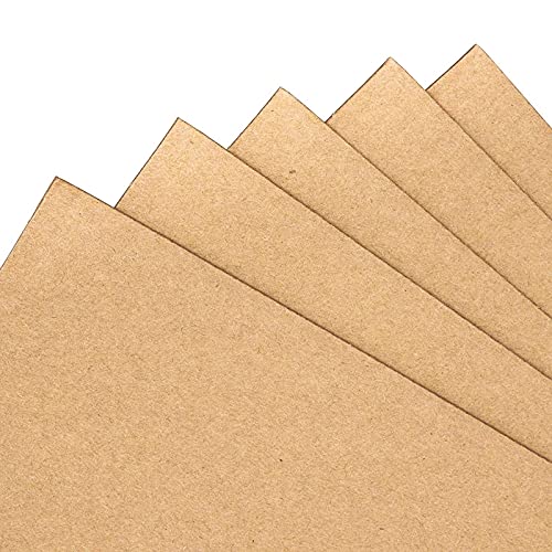 11x14 Corrugated Cardboard for Crafts, 50 Sheets Bulk Flat Inserts for