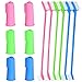 VQVAAQ Dog Toothbrush Cat & Dog Toothbrush Soft Bristle Pet Toothbrush Combo Pack for The Dental Care of Your Small to Large Dogs, Cats, Most Pets