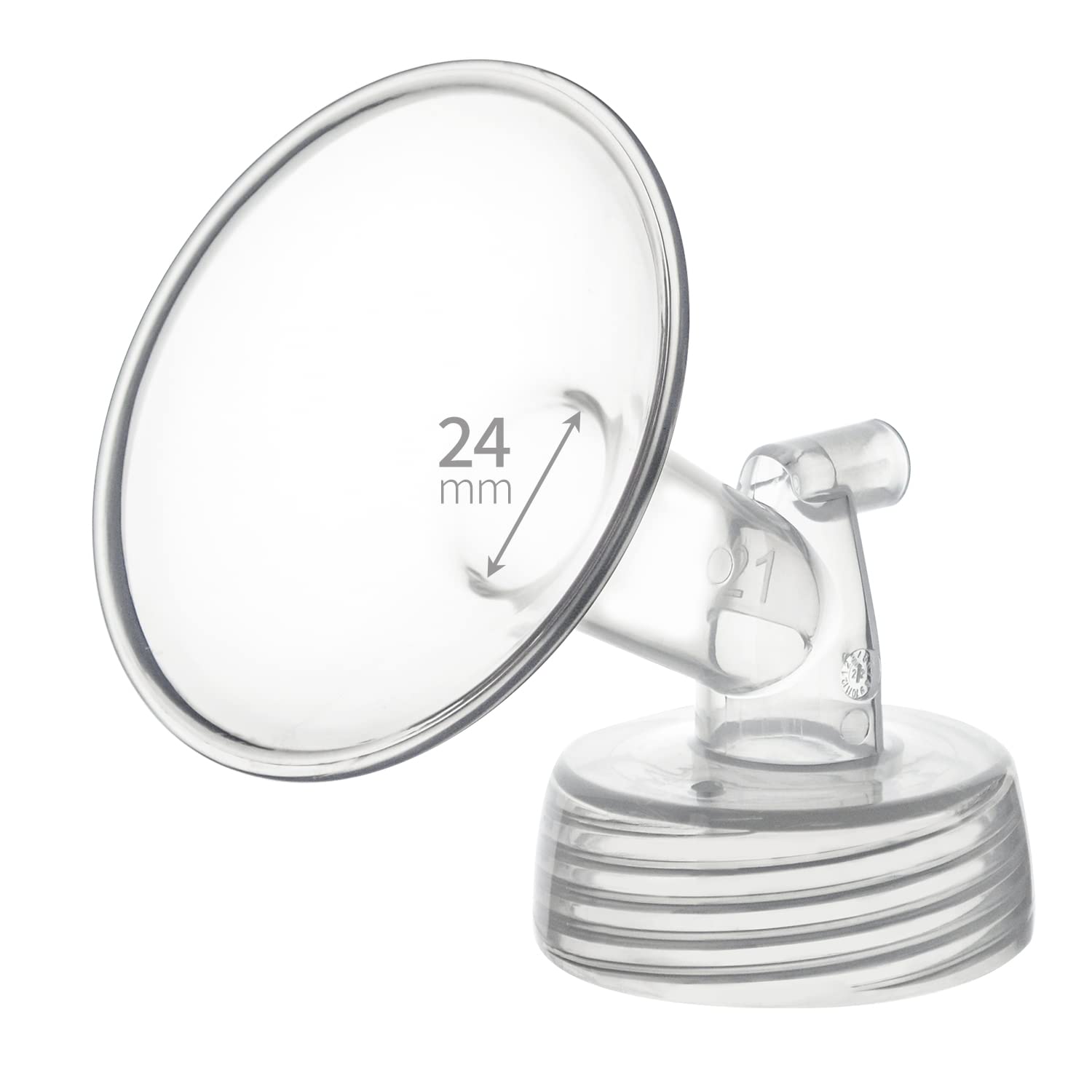 Photo 1 of Belmikal 24mm 1pc Flange Compatible with Spectra S2 S1 9 Plus Breastpumps Replacement to Pump Parts and Flange. Compatible with Spectra S2 Parts/Accessories