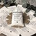 DÉCOCO 10 Bachelorette Party Favor Hangover Kit Bags(4'' x 6'') and Gift Tags Cotton Drawstring for Wedding Welcome Holiday Survival Recovery Bridesmaid Gifts