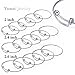 18 Pcs Stainless Steel Expandable Wire Blank Bangle Bracelet for Womens DIY Jewelry Making