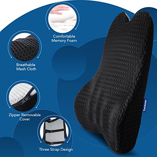 Lumbar Support Pillow for Car Office Chair Lumbar Pillow Lower Back