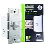 GE Enbrighten Z-Wave Plus Smart Light Dimmer, Works with Alexa, Google Assistant, 3-Way Compatible, ZWave Hub Required, Repeater/Range Extender, Toggle, 14295