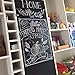 Wall Decal,Chalkboard Wall Sticker, Hcbyae DIY Vinyl Chalkboard Removable Whiteboard Wall Sticker Decal PVC Wall Decal Self Adhesive DIY Reusable Erasable for Kids Home Office