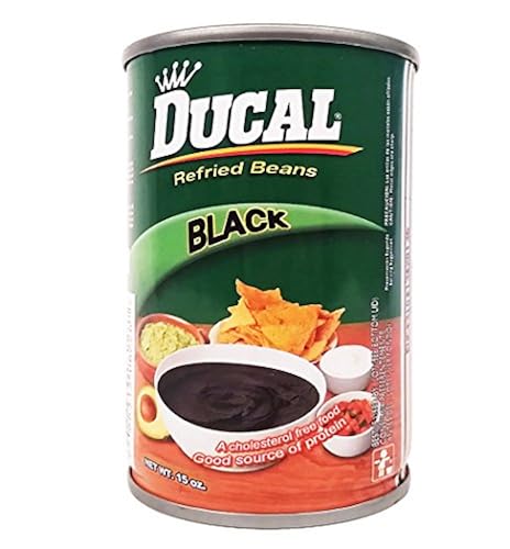 Ducal Refried Black Beans 15 oz - Frijoles Negros Refritos in Oman 