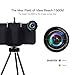 Telephoto Lens for iPhone 7/7 Plus/ 6/ 6S/ 6S Plus/ 5/ 5S/ 5C/ SE, Evershop iPhone Zoom Lens with Tripod + Phone Holder + Phone Case (telephoto Silver)