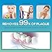 SmarToiletries Water Flosser Professional Cordless 3-Mode Rechargeable Waterproof Oral Irrigator High Capacity Water Tank 4 Jet Tips … (Classic White)
