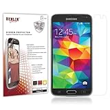 Berlin Gear Samsung Galaxy S5 High Definition Crystal Clear Screen Protectors with Anti-Scratch Coating (3-Pack)