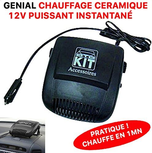 Handy Heater 12 V Cigarette Lighter 150 W Ceramic Heating 1MN.