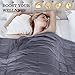 ONSON Weighted Blanket, Cooling Weighted Blankets for Adult and Kids 12 lbs | 48''x72''|,Natural Cotton with Lead-Free Glass Beads