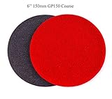 GP13604 GP-PRO150 COARSE Grade Sanding Disc for Glass, Silicon Carbide Abrasive Disc / 6-Inch (Pack of 10)