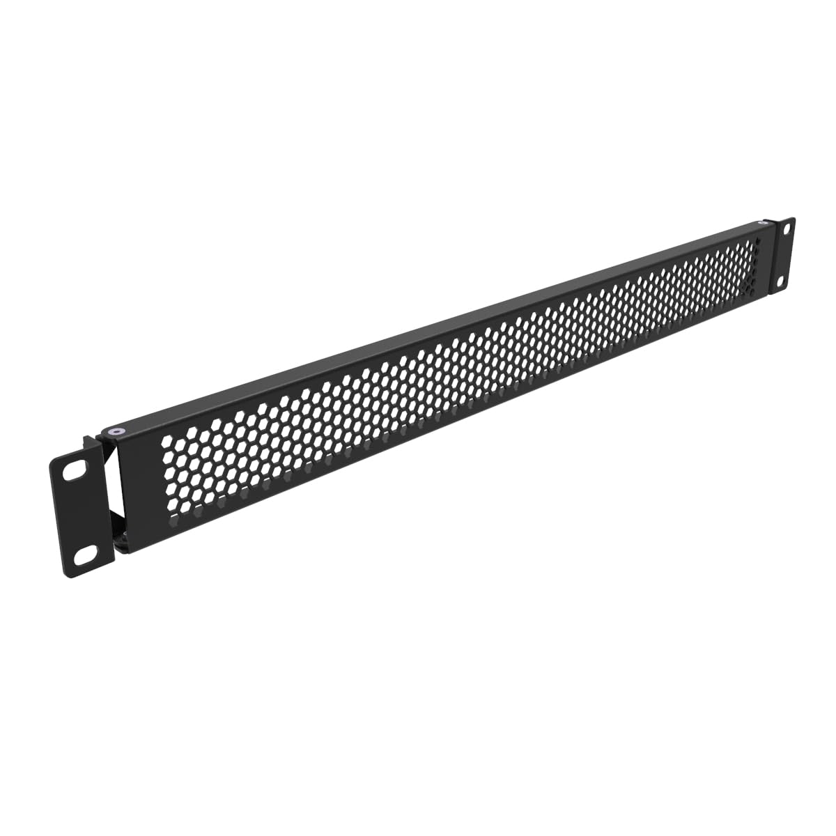 QiaoYoubang 1U Hinged Perforated Blank Rack Mount Panel Spacer for 19 ...