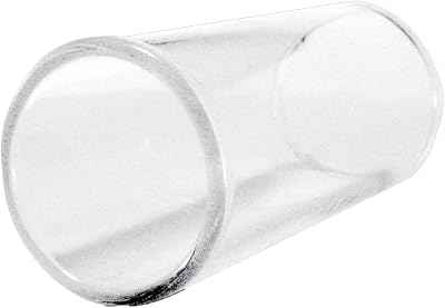 Ernie Ball Glass Guitar Slide Small 48mm Long 25mm OD 4mm Thick