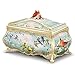 The Bradford Exchange Songbird Serenade Music Box, Joe Hautman Cardinal Art, 22K Gold Accents, Porcelain