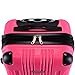 Goplus Expandable Carry On Luggage, 20-inch ABS Hardside Travel Bag, Lightweight Trolley Suitcase with Spinner Wheels