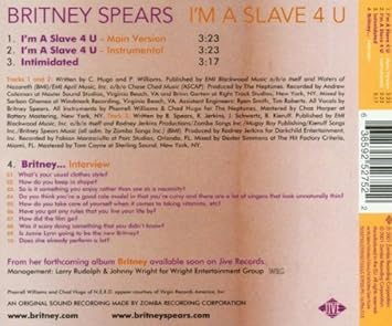 Spears Britney I M A Slave 4 U Amazon Com Music