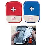 Zaptex Empty First Aid Pouch Medical Bag for Outdoor Camping Travel Pack of 2