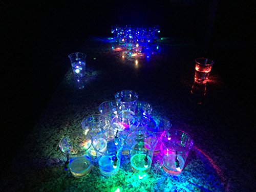 Slip Cup - Midnight Pong: Light Up Beer Pong- It’s Lit! 22 Cups & 22 Led Lights