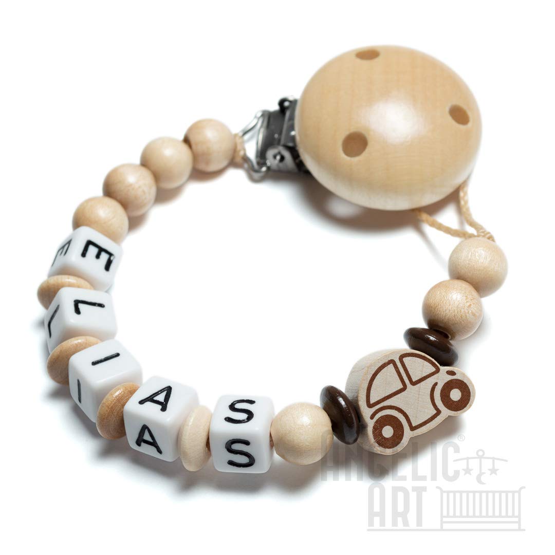 personalised baby soother chains