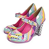 Hot Chocolate Design Chocolaticas High Heels Geometric Women's Mary Jane Pump