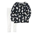 Carter's Baby Girls' 2-Piece Floral Top And Leggings Set