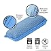 Commercial Miracle Microfiber Kitchen Sponge by Scrub-It - Large - Non-Scratch Heavy Duty Dishwashing Cleaning sponges- Machine Washable- (Blue, 6 Pack)