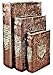 Bellaa 28151 Book Boxes The Holy Bible Secret Storage Set of 3